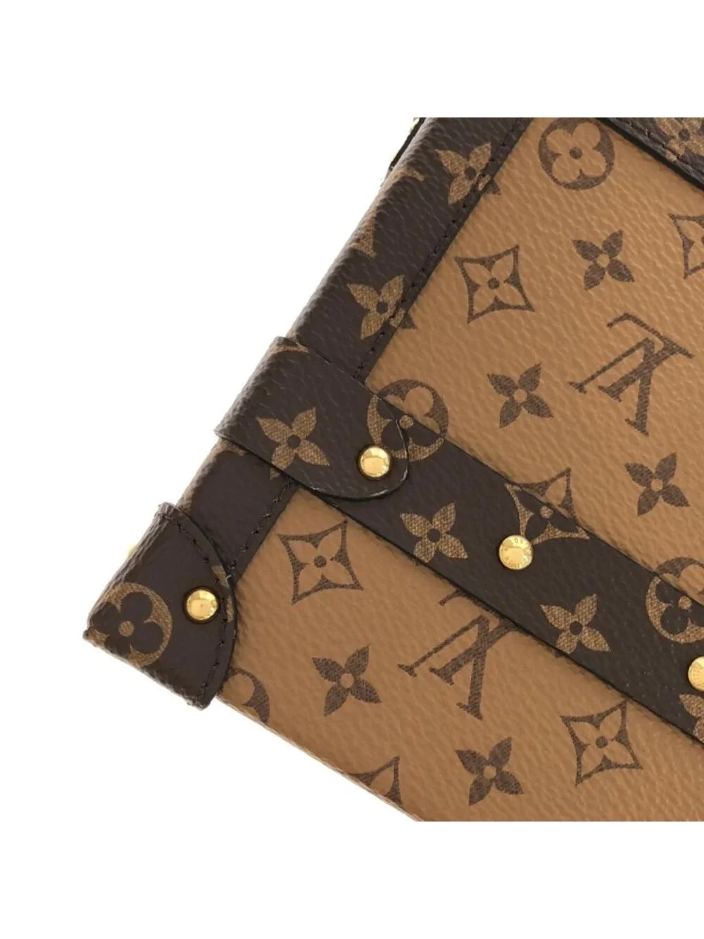 Louis Vuitton Monogram Reverse Petite Malle Shoulder